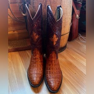 Longhorn Ostrich Cowboy Boots